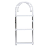Seachoice Aluminum Boarding Ladder, 3 Steps, 15 in. Wide X 36 in. Tall