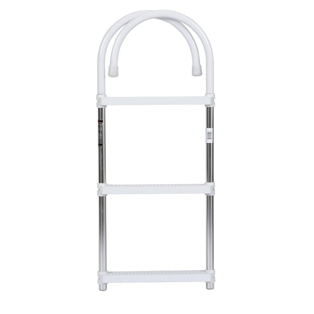Seachoice Aluminum Boarding Ladder, 3 Steps, 15 in. Wide X 36 in. Tall