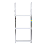 Seachoice Aluminum Boarding Ladder, 3 Steps, 15 in. Wide X 36 in. Tall