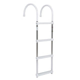 Seachoice Aluminum Boarding Ladder, 4 Steps, 15 in. Wide X 47 in. Tall