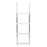 Seachoice Aluminum Boarding Ladder, 4 Steps, 15 in. Wide X 47 in. Tall