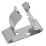 Seachoice Spring Clamps, Pack of 2, Polished Stainless Steel, 1-1.75 in. Size