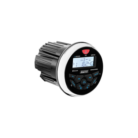 Seachoice Bluetooth in-Dash Marine Stereo, Round Gauge, Receiver