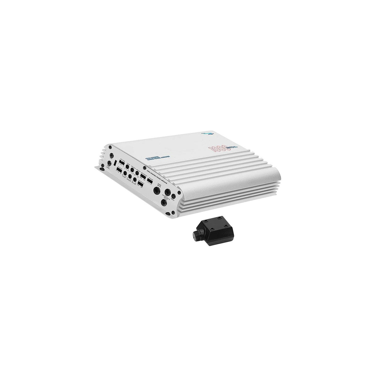 Seachoice 1000 Watt, 4-Channel Marine Power Amplifier, Marine Grade Amp