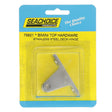 Seachoice Deck Hinge for Bimini Top, Stainless Steel