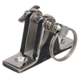 Seachoice 75941 Deck Hinge for Bimini Top, Removable Spring Loaded Pin, Stainless  Steel