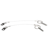 Seachoice Tethered Stainless Steel Quick Disconnect Release Pins, 1/4 In.