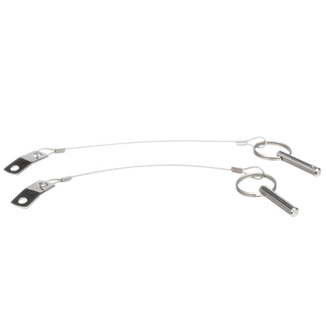 Seachoice Tethered Stainless Steel Quick Disconnect Release Pins, 1/4 In.