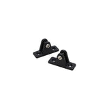 Seachoice Deck Hinge for Bimini Top, Black Nylon, Pack of 2