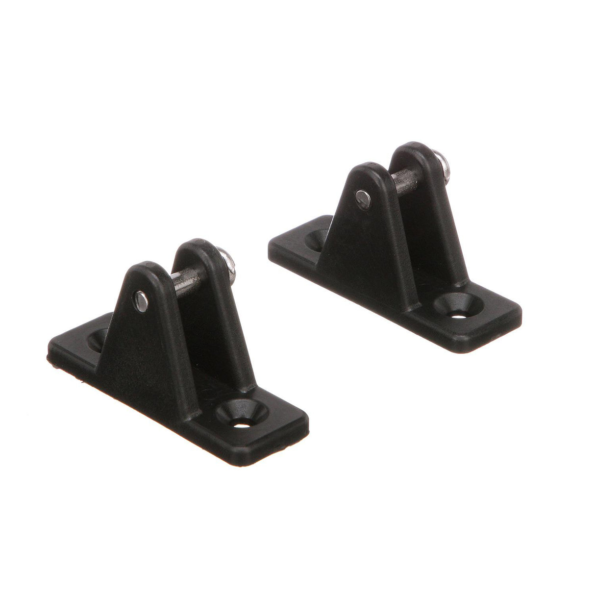 Seachoice Deck Hinge for Bimini Top, Black Nylon, Pack of 2