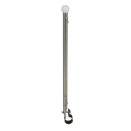 Seachoice Heavy Duty Flag Pole Clamp, Stainless Steel, 7/8 In.