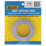 Seachoice Self-Adhesive Boat Striping Tape, 3 Mil Vinyl, 1 in. X 50 Ft., Blue
