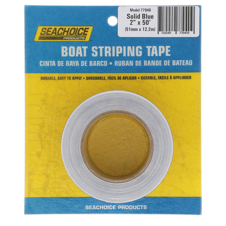 Seachoice Self-Adhesive Boat Striping Tape, 3 Mil Vinyl, 2 in. X 50 Ft., Blue