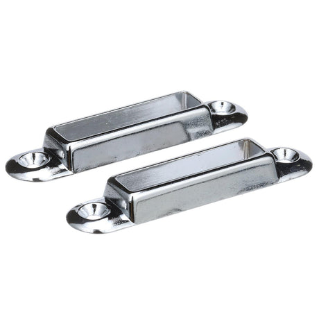 Seachoice 78011 Boat Cover Support Sockets, Chrome Plated Zinc, Set of 2