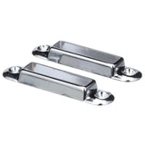 Seachoice 78011 Boat Cover Support Sockets, Chrome Plated Zinc, Set of 2