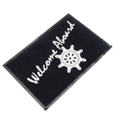 Seachoice Welcome Aboard Mat, Navy Blue, 18 In. X 27 In., Boat