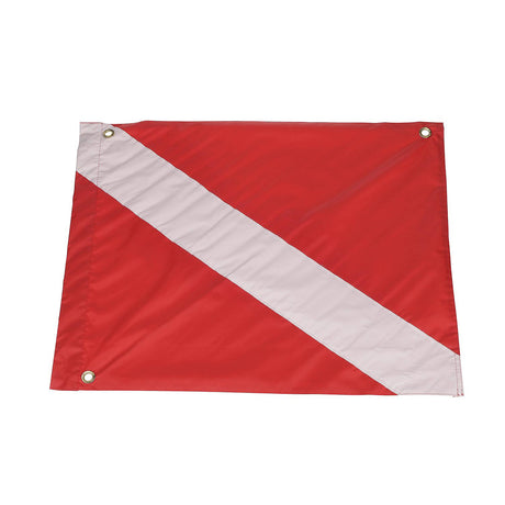 Seachoice Vinyl Diver Down Flag, Removable Stiffener, 20 In. X 24 In.