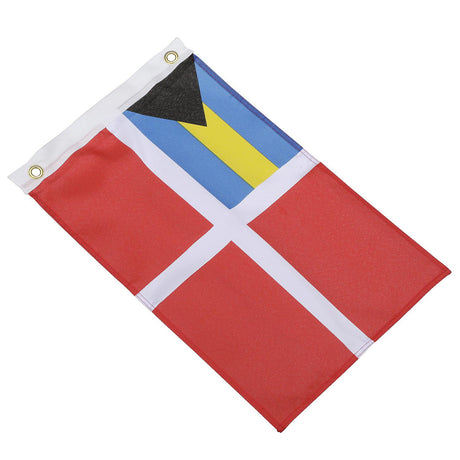 Seachoice Bahamas Courtesy Flag, 12 In. X 18 In., Nylon