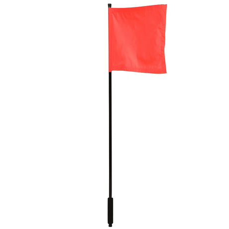 Seachoice Deluxe Nylon Water Sports Flag, 4 Ft. Pole, Conforms to State Laws in AZ, CA, CO, ID, MO, NE, NM, OR, TX, UT and WA
