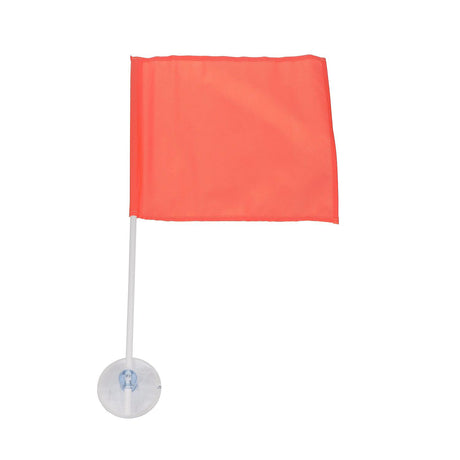 Seachoice Nylon Skier Down Flag w/ Suction Cup, 24 In. Pole, Conforms to State Laws in AZ, CA, CO, ID, MO, NE, NM, OR, TX, UT and WA