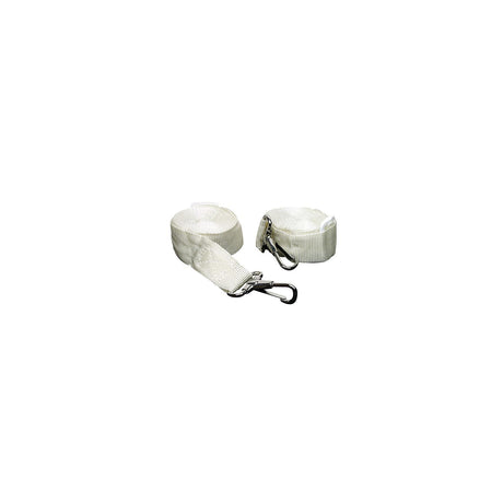 Seachoice 78801 Adjustable Bimini Top Straps w/ Snap Hooks, 96 In., White