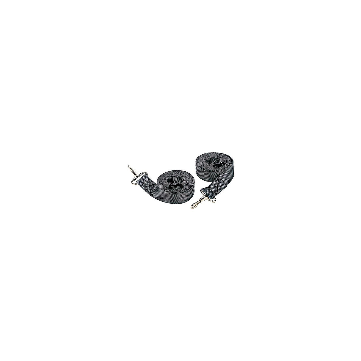 Seachoice 78811 Adjustable Bimini Top Straps w/ Snap Hooks, 96 In. Black