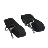 Seachoice 78811 Adjustable Bimini Top Straps w/ Snap Hooks, 96 In. Black