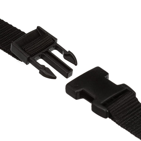 Seachoice 78941 Boat Cover Tie Down Strap Down Kit, Black, Includes 12 Straps