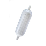Seachoice Twin Eye Ribbed Boat Fender, White, 5-1/2 In. X 20 In.