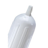Seachoice Twin Eye Ribbed Boat Fender, White, 5-1/2 In. X 20 In.