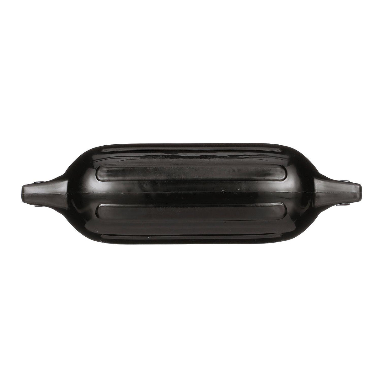 Seachoice Twin Eye Ribbed Boat Fender, Black, 1/2 in. Eye, Ideal for 10-20 Ft. Boats