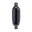 Seachoice Twin Eye Ribbed Boat Fender, Black, 6-1/2 In. X 23 In.