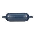 Seachoice Twin Eye Ribbed Boat Fender, Blue, 5/8 In. Eye, Ideal For 15-20 Ft. Boats