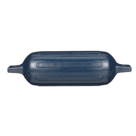 Seachoice Twin Eye Ribbed Boat Fender, Blue, 5/8 In. Eye, Ideal For 15-20 Ft. Boats