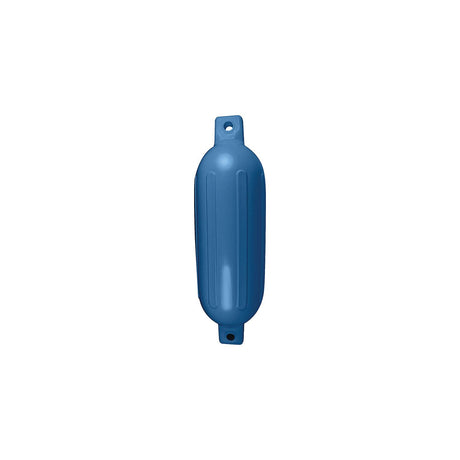 Seachoice Twin Eye Ribbed Boat Fender, Blue, 3/4 in. Eye, Ideal for 20-25 Ft. Boats