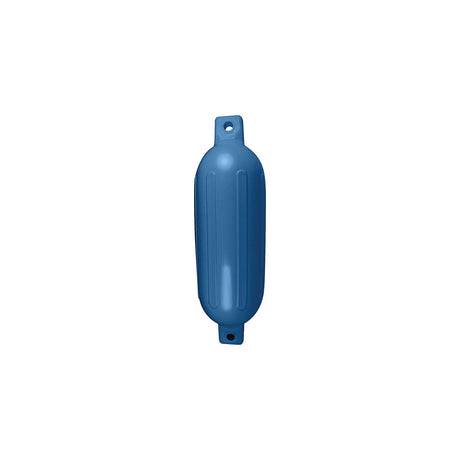 Seachoice Twin Eye Ribbed Boat Fender, Blue, 3/4 in. Eye, Ideal for 20-25 Ft. Boats