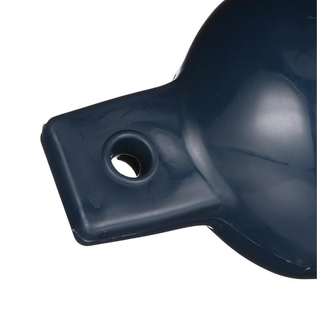 Seachoice Twin Eye Ribbed Boat Fender, Blue, 3/4 in. Eye, Ideal for 20-25 Ft. Boats