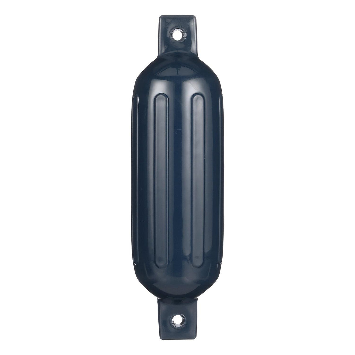 Seachoice Twin Eye Ribbed Boat Fender, Blue, 3/4 in. Eye, Ideal for 20-25 Ft. Boats
