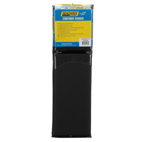 Seachoice 79166 Contour Fender Dock Bumper, 24 in. X 6 in., Black