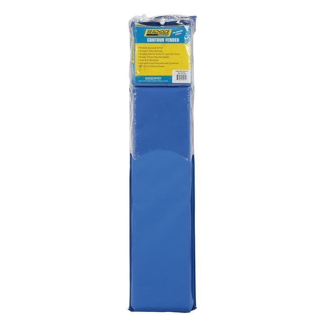 Seachoice 79174 Contour Fender Dock Bumper, 30 in. X 6 in., Blue