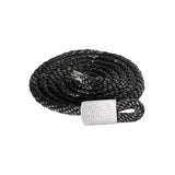 Seachoice Twin Eye Ribbed Fender Kit, Includes a Pair of MFP Fender Lines, Black, 5-1/2 in. X 20 in.