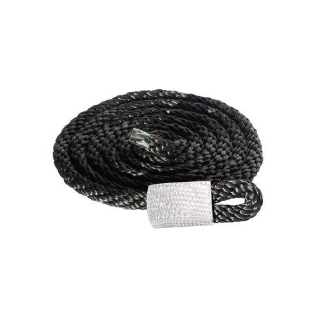 Seachoice Twin Eye Ribbed Fender Kit, Includes a Pair of MFP Fender Lines, Black, 5-1/2 in. X 20 in.