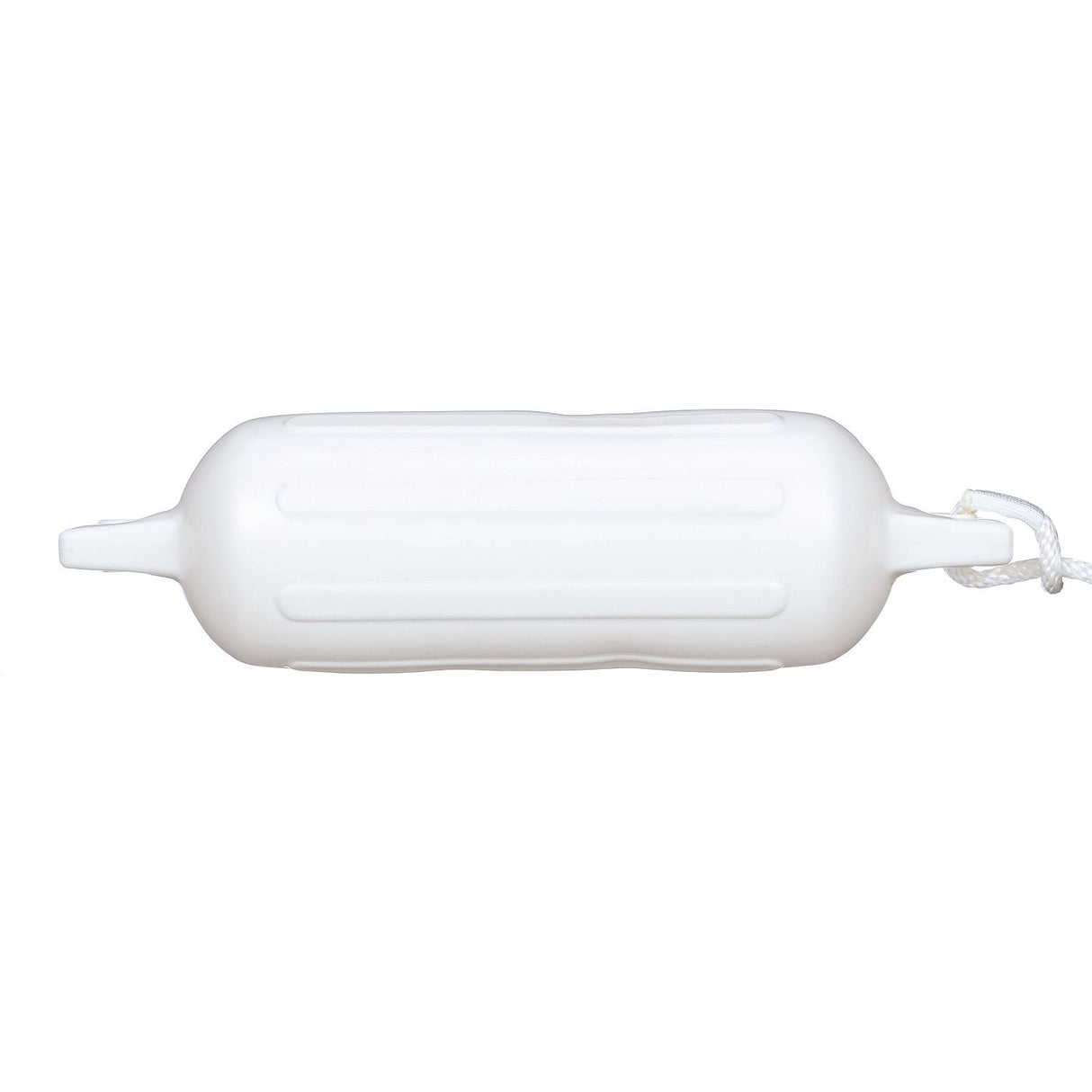Seachoice Twin Eye Ribbed Fender Kit, Includes a Pair of MFP Fender Lines, White, 6-1/2 In. X 23 In.