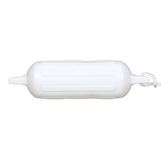 Seachoice Twin Eye Ribbed Fender Kit, Includes a Pair of MFP Fender Lines, White, 6-1/2 In. X 23 In.