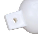 Seachoice Twin Eye Ribbed Fender Kit, Includes a Pair of MFP Fender Lines, White, 6-1/2 In. X 23 In.