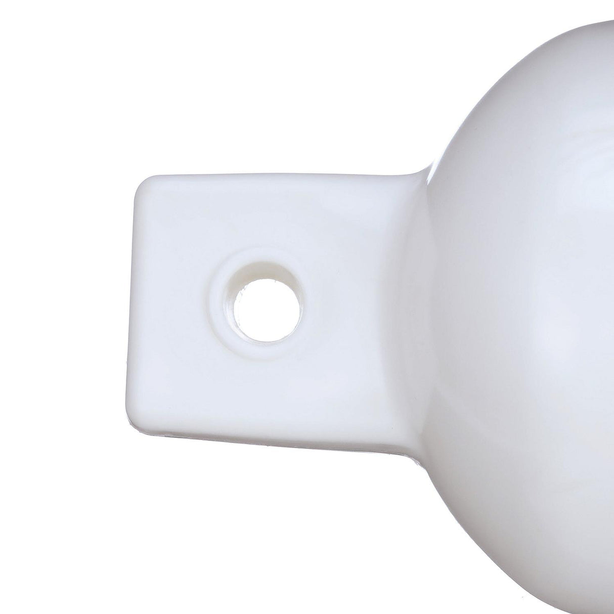 Seachoice Twin Eye Ribbed Fender Kit, Includes a Pair of MFP Fender Lines, White, 6-1/2 In. X 23 In.