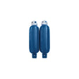 Seachoice 79253 Twin Eye Ribbed Fender Kit (Includes 2 5.5" x 20" Blue Fenders and 2 Matching 3/8 x 5' Fender Lines)
