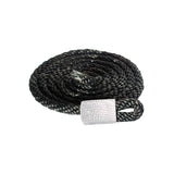 Seachoice Twin Eye Ribbed Fender Kit, Includes a Pair of MFP Fender Lines, Black, 6-1/2 In. X 23 In.