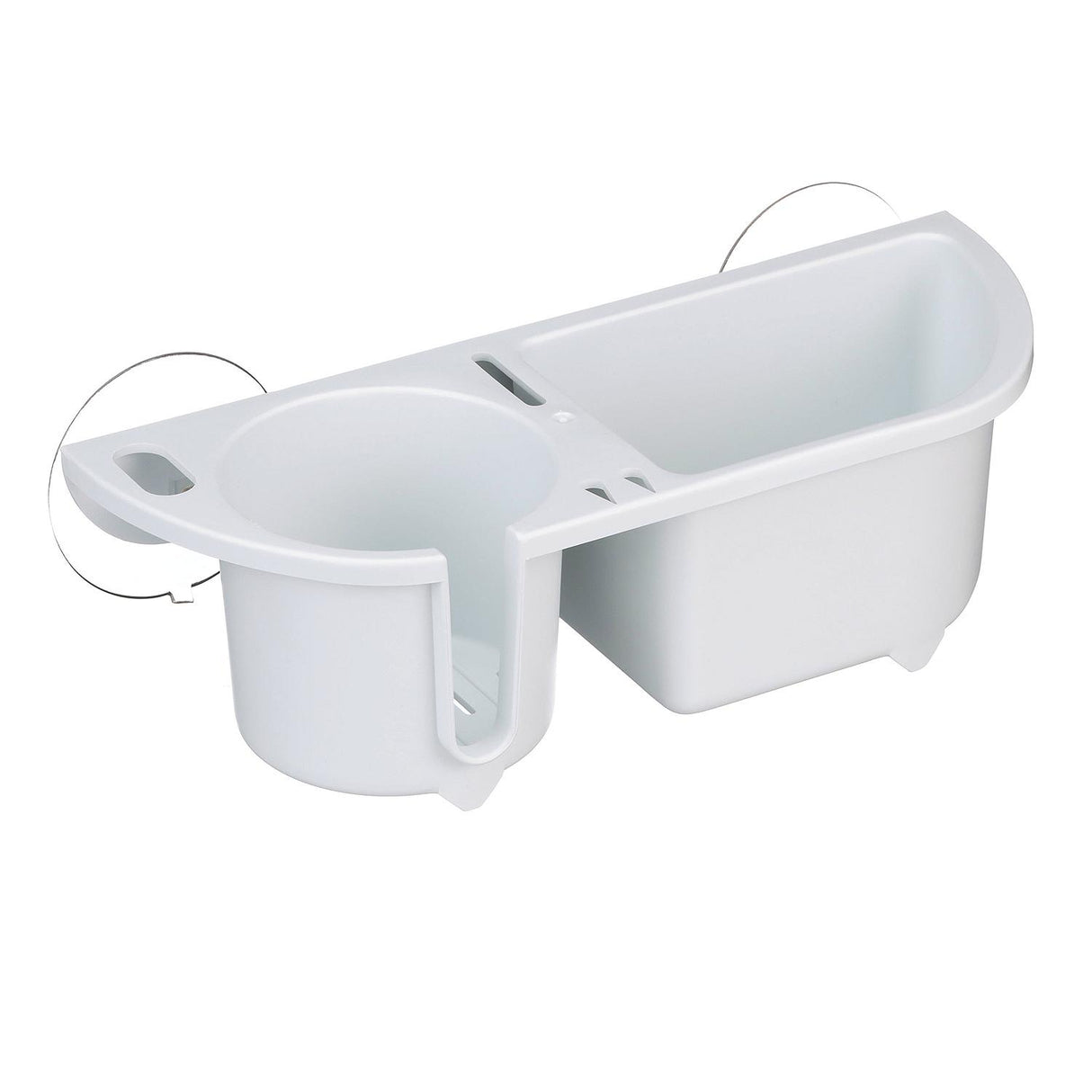 Seachoice Cruisin' Caddy, UV-Resistant Marine Boat Beverage and Item Organizer, White