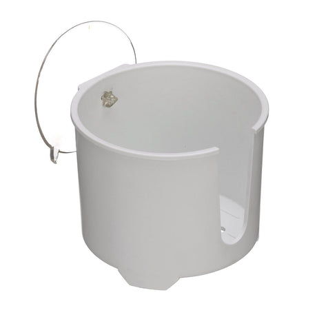 Seachoice Boat Drink Holder w/ Insulation, Suction Cup Mount, White